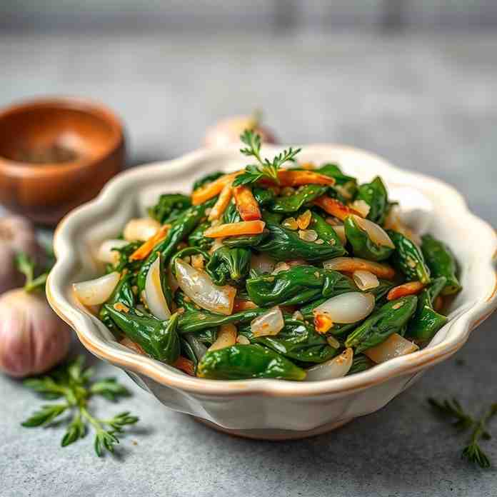 Morogo Recipe - South African Spinach Side Dish - Make It Tonight